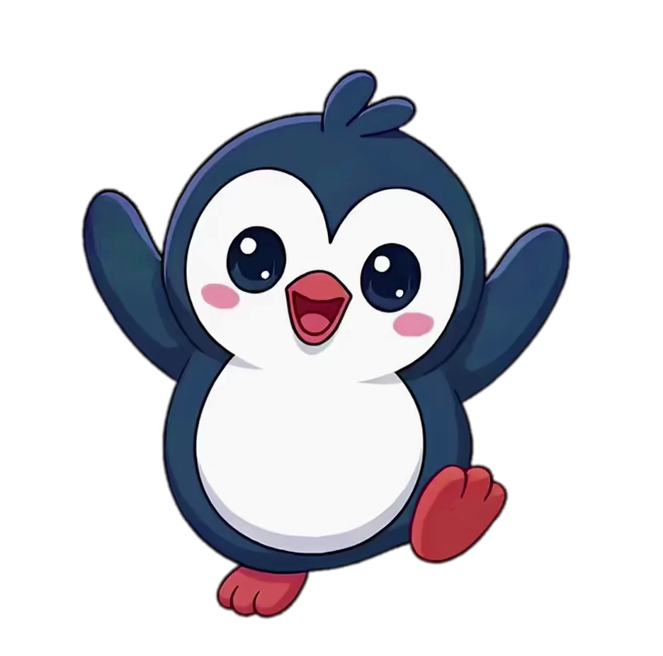 Quippy’s penguin mascot